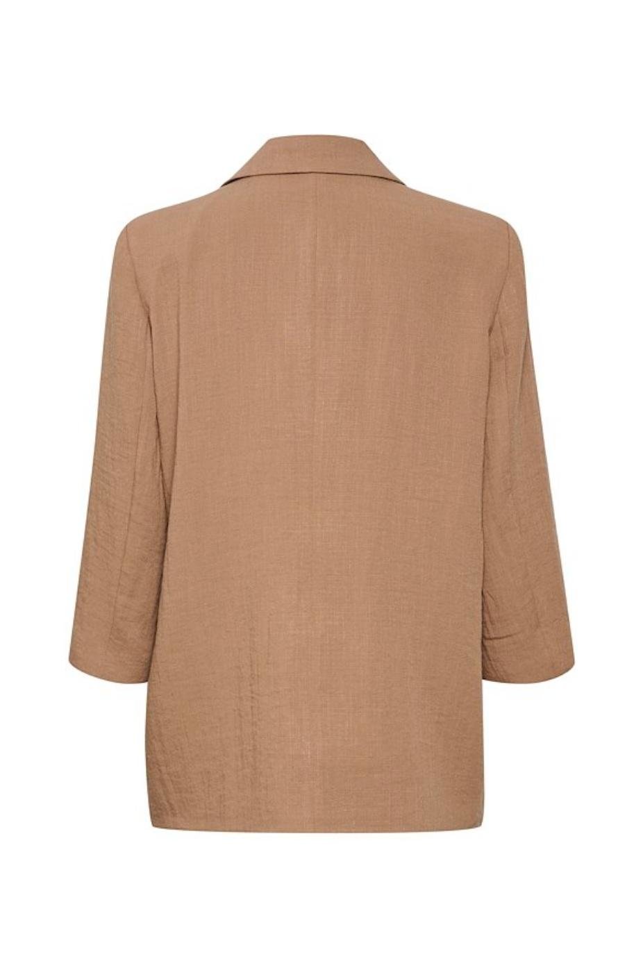 Brúnn Blazer Soaked
