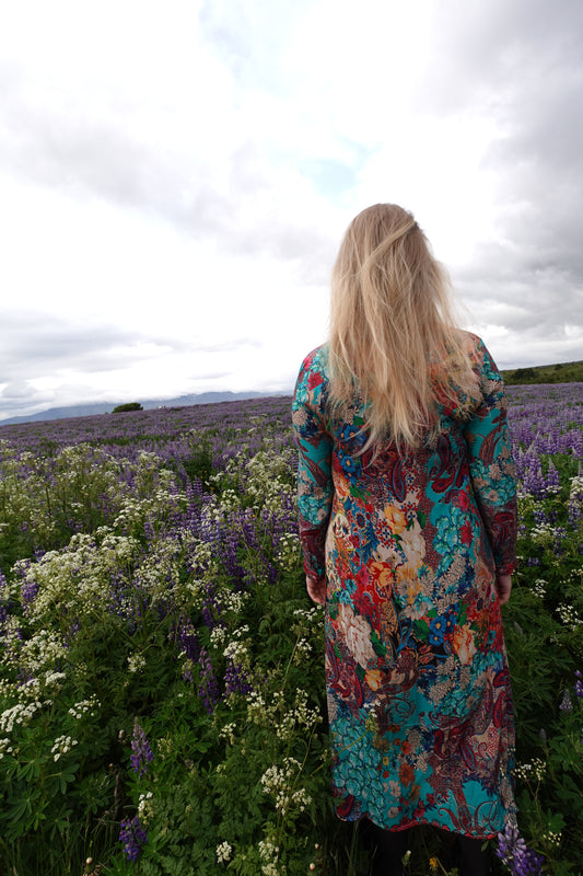 Kjóll/Kimono