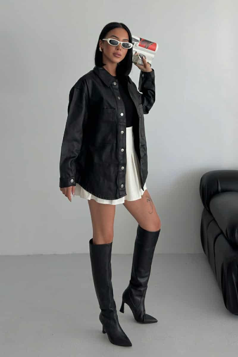 Polojakki/skyrta-overzise